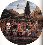 DOMENICO VENEZIANO The Adoration of the Magi oil painting artist